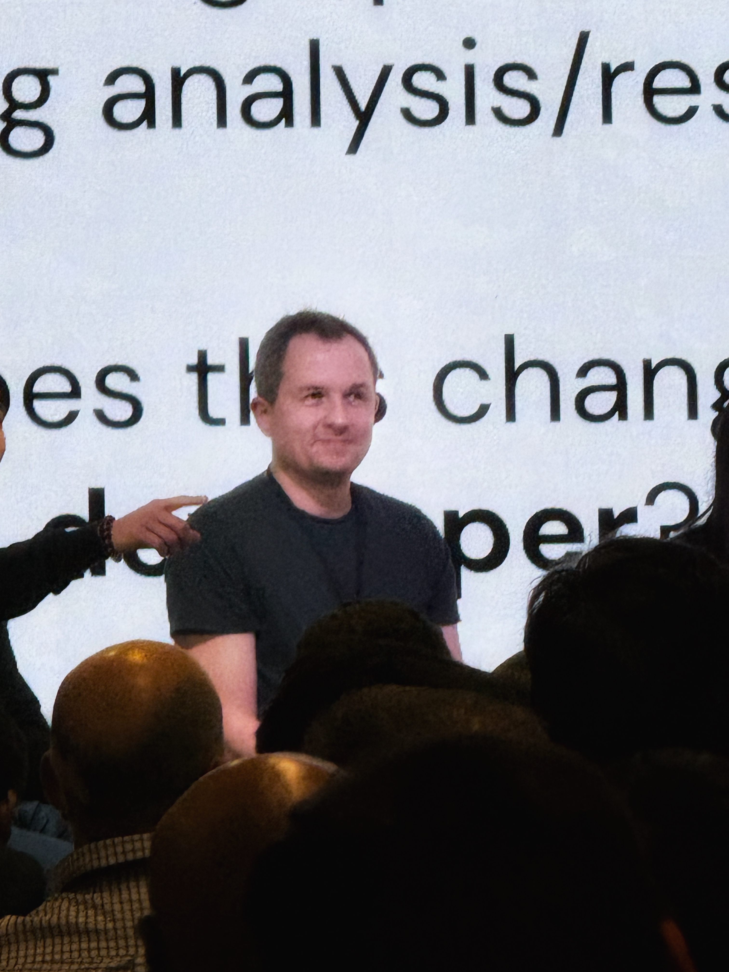 Den Delimarsky, Anthropic technical director for MCP architecture, speaking at a Digital Jungle Agents & MCP event in the Mission District, San Francisco, February 2026.