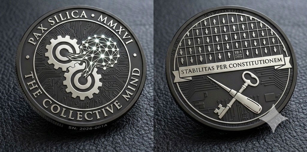 Pax Silica · The Collective Mind — Stabilitas per Constitutionem.